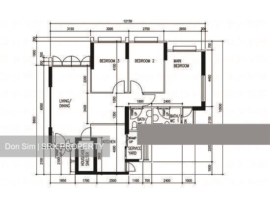 Blk 602C Punggol Central (Punggol), HDB 4 Rooms #221267771
